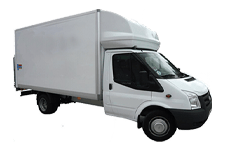 Van Hire Garforth - Ford Luton Box Tail Lift - Van hire Garforth